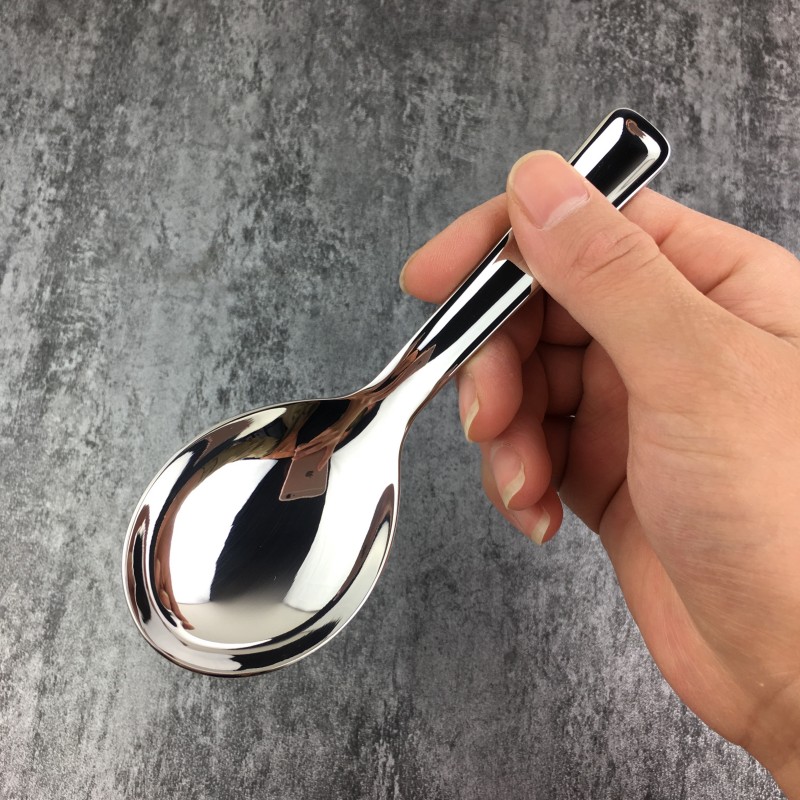 304不锈钢可爱大头饭盒汤勺