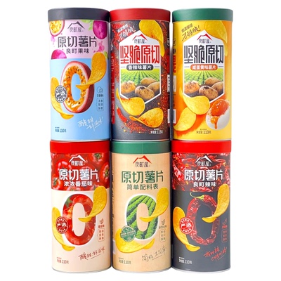 易碎品良町屋原切薯片浓浓番茄味