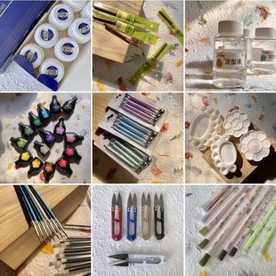 微钩新手入门材料包小白工具中里华奈同款rosti染料DMC80蕾丝线