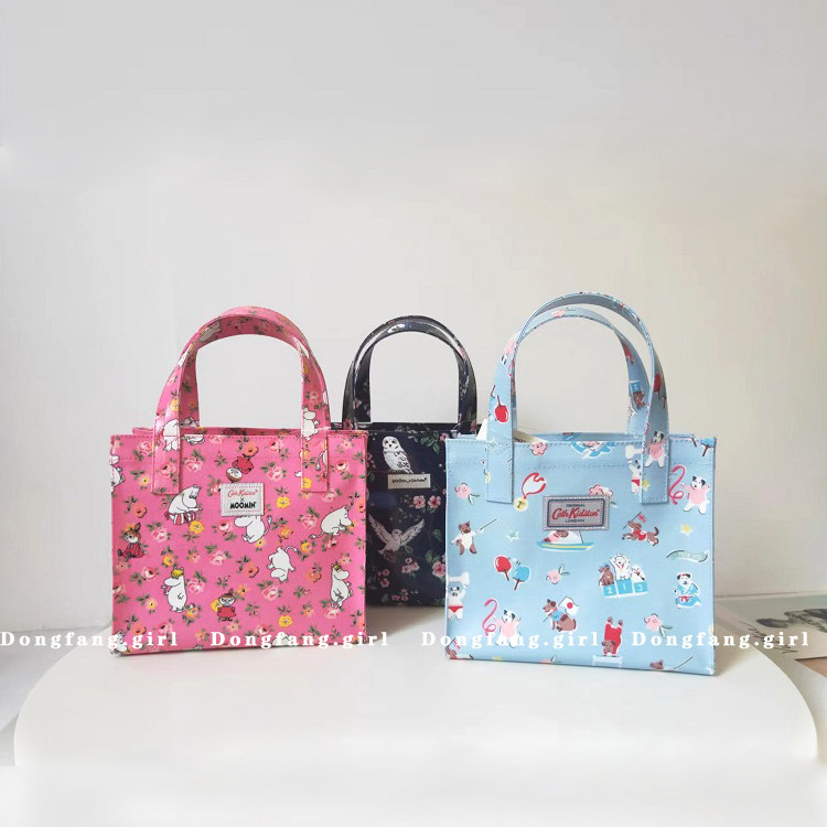 碎花手提包姆明手提包小