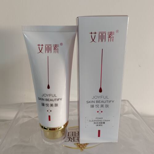 艾丽素泡沫洁面膏柔滑型100g