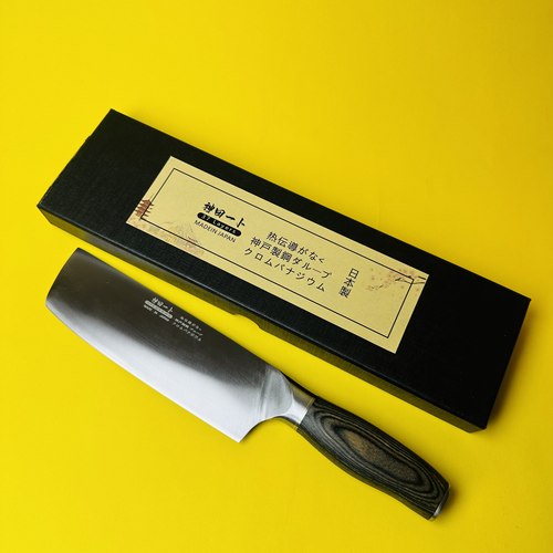 日本进口神田一卜三合钢小菜刀厨房女士切肉刀切片刀厨师专用刀