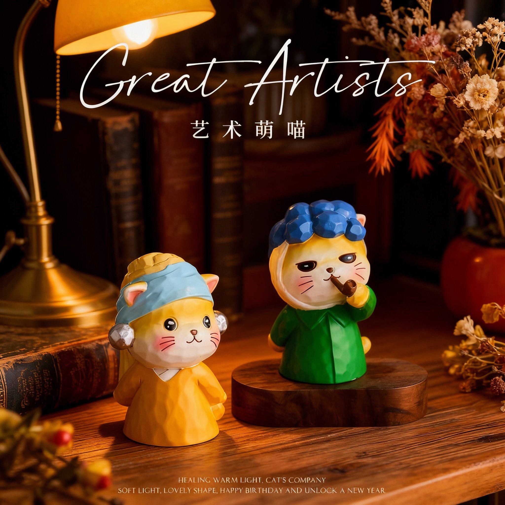 手工艺术萌喵3D模型摆件创意猫咪玩偶家用装饰品,家居饰品,3D模型摆件,淘宝优惠券,粉丝福利购,淘宝优惠卷