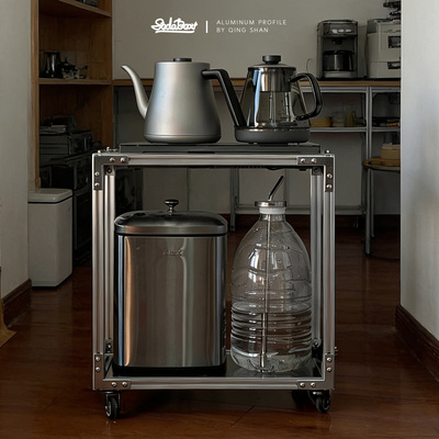 SODA BOX 自装家居｜工业风移动电茶炉小推车电茶炉架适用20*37