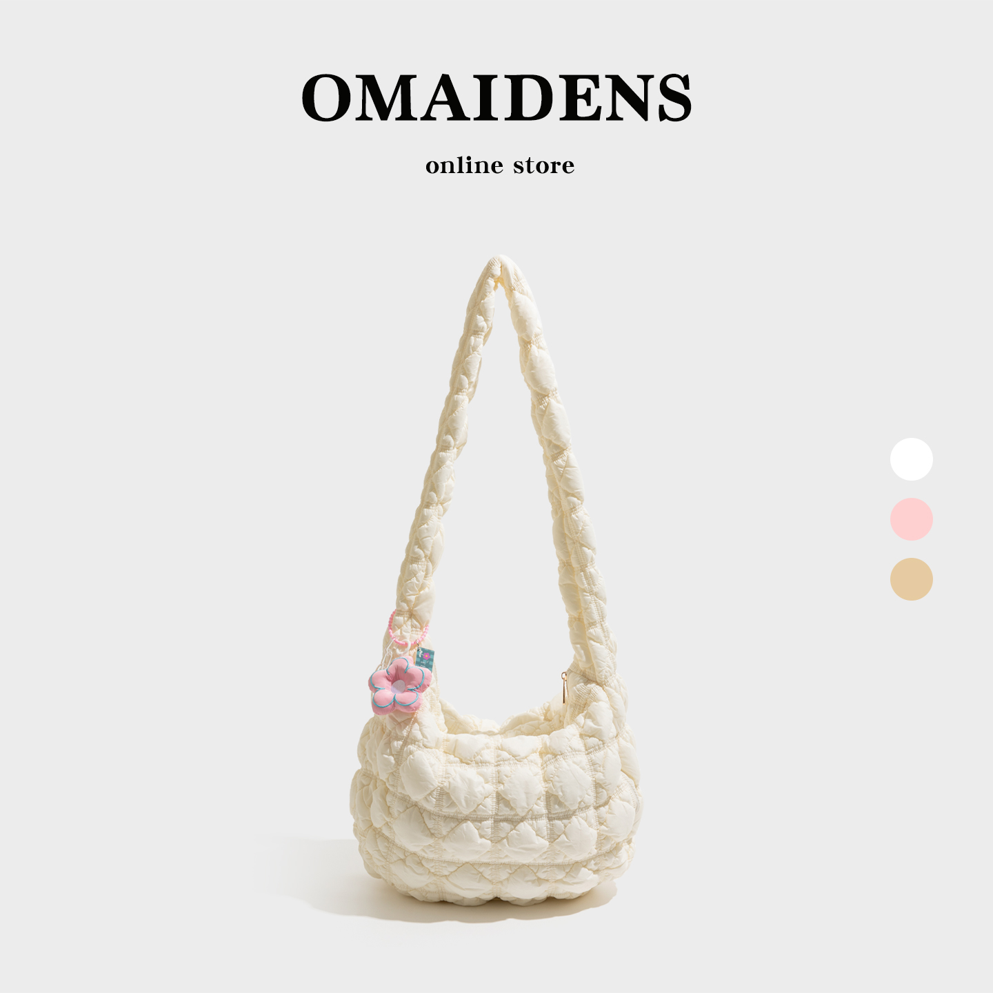 橙子少女虞书欣同款云朵包