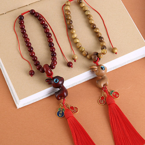 创意小鹿平安车挂3100