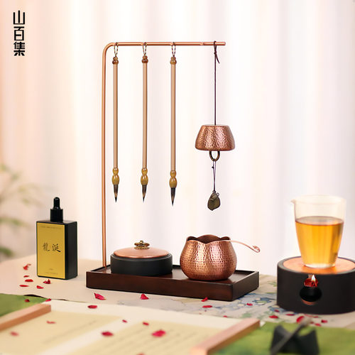 毛笔挂架不满意包退包换老店11年