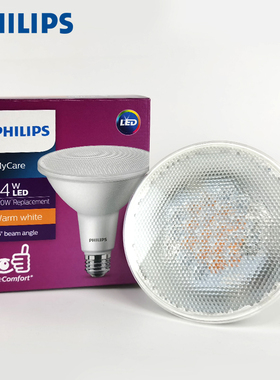 飞利浦LED灯泡灯杯PAR38 led14W E27 螺口IP68 防水射灯PAR30