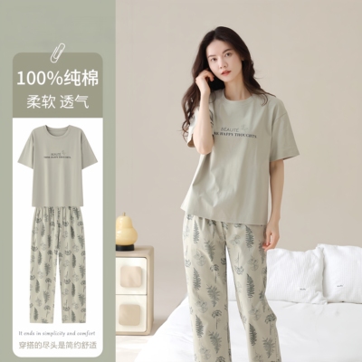 俞兆林品牌纯棉家居服