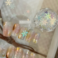 Snowflakes Sequin Cubs (толстые ломтики)