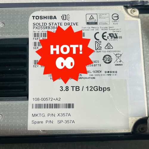 议价X357A Netapp DS224C 3.84TB 12g可维修