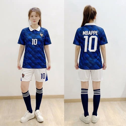2026世界杯足球服女比赛套装定制葡萄牙C罗法国姆巴佩内马尔球衣