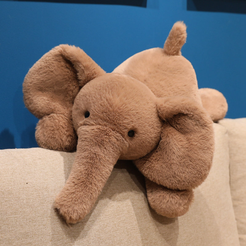 史玛吉大象公仔玩偶安抚毛绒玩具儿童睡觉床上抱枕陪睡布娃娃礼物