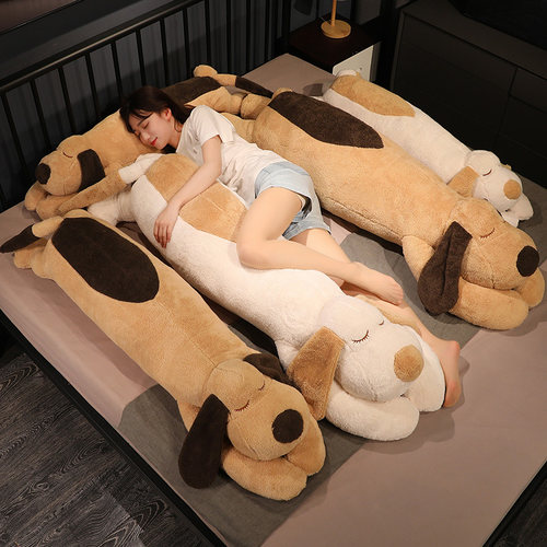 趴趴狗抱枕女生睡觉大号狗玩偶