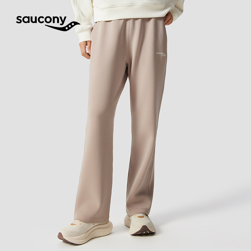 女子针织长裤Saucony索康尼时尚休闲宽松高腰柔软亲肤舒适百搭,运动服/休闲服装,运动长裤,淘宝优惠券,粉丝福利购,淘宝优惠卷