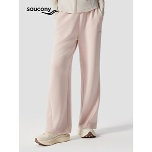 女子针织长裤 显瘦 Saucony索康尼春夏百搭跑步运动阔腿裤