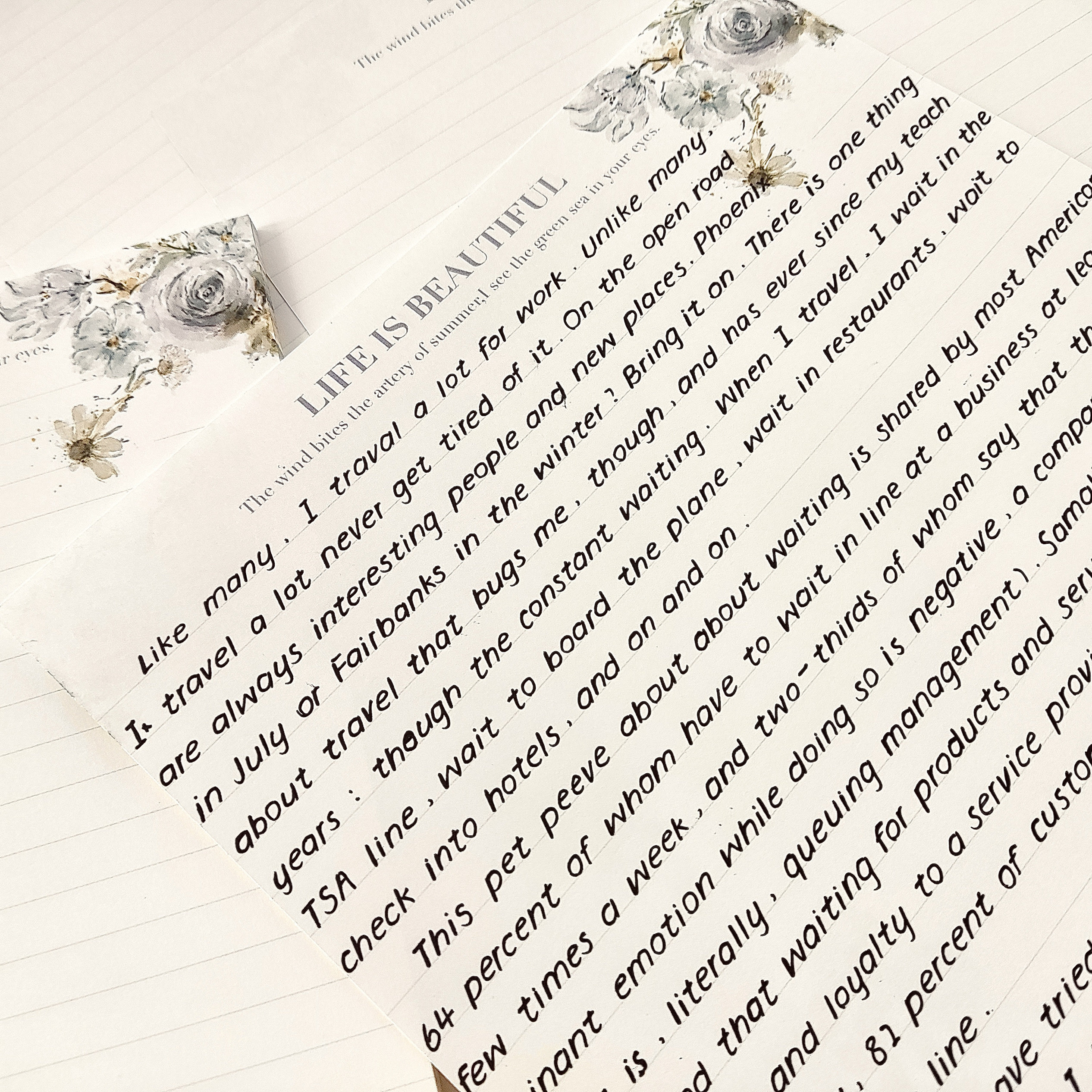 奶油苏打拍纸本可撕便签手帐信纸文具笔记本creamaoda昕薇请柬