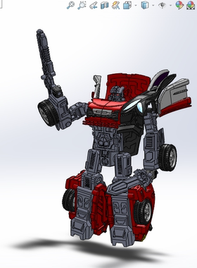 变形金刚3D图纸大黄蜂3d图纸soildworks玩具3d图