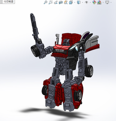 变形金刚3D图纸大黄蜂3d图纸soildworks玩具3d图