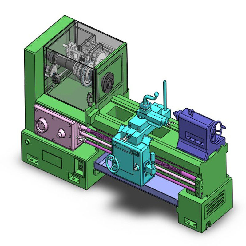 c6140普通车床3d图纸自动化设备3d图纸