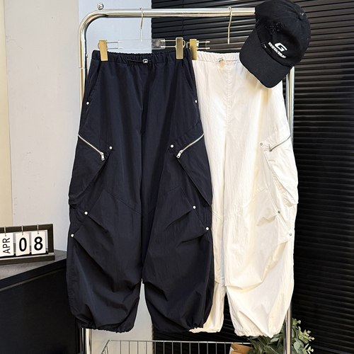 DUMAJIA[风拂少年衣】2026男童夏季薄款休闲裤中大童工装裤子2302
