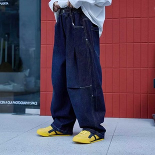 子6002 2025中大儿童休闲长裤 男童秋季 牛仔裤