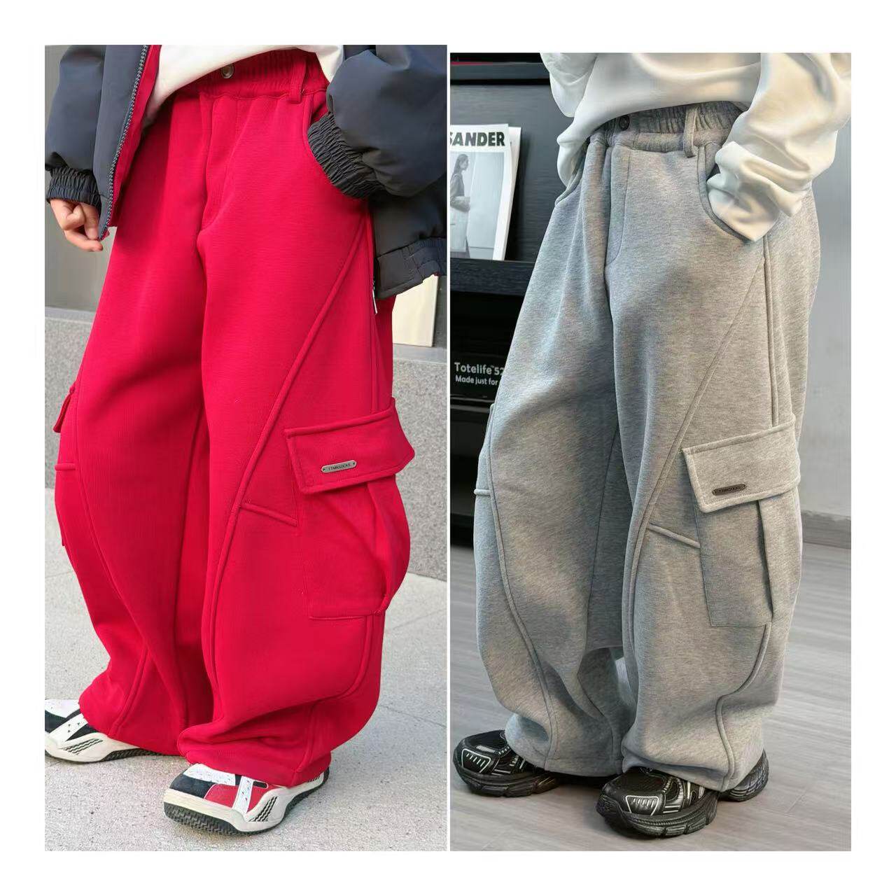 2026春季休闲裤男童薄款裤子5052