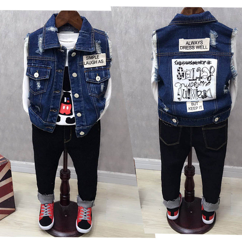 Gilet enfant en toile - Ref 2068381 Image 1