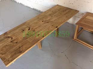 老门板风化旧木板松木桌面吧台板飘窗板实木装饰板踏步板置物架