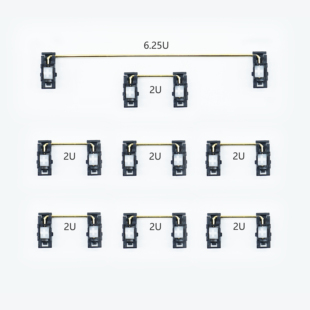 Everglide熊猫v2钢板卫星轴Panda Stabilizer江湾卫星轴