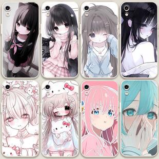 适用oppoR9手机壳jk萝莉oppo R9Plus超火爆款r9防摔r9m软胶套二次元可爱女oppor9plus全包opop闺蜜r9tm A卡通
