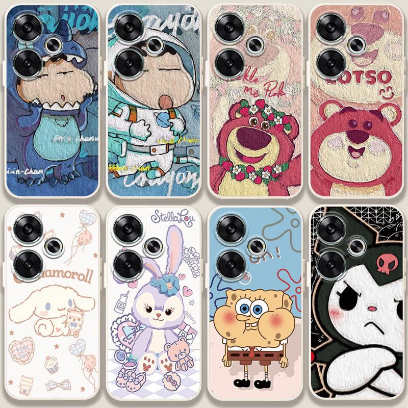 适用于Redminote13R手机壳蜡笔