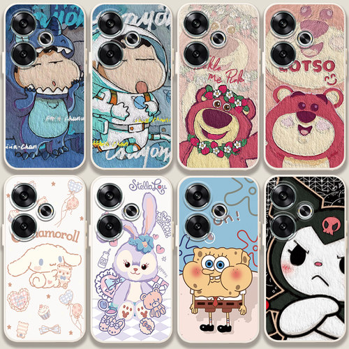 适用于Redminote13R手机壳蜡笔