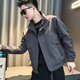 男士 春秋潮流休闲结构拼接夹克2025新款 上衣 外套男款 潮牌痞帅工装