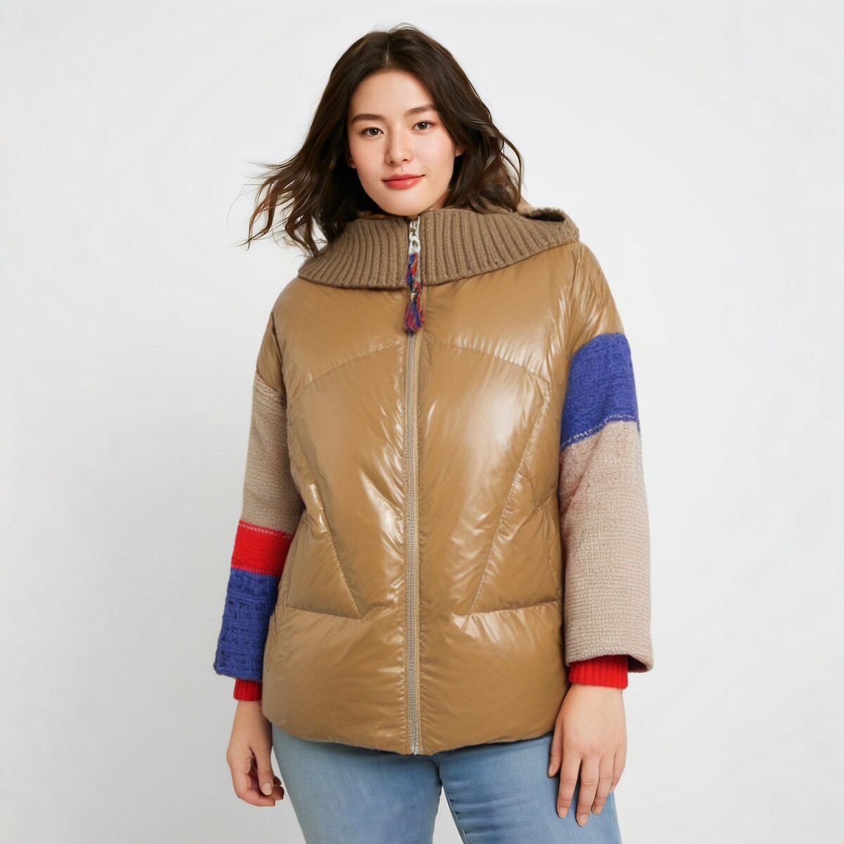 胖太太羽绒服胖太太保暖