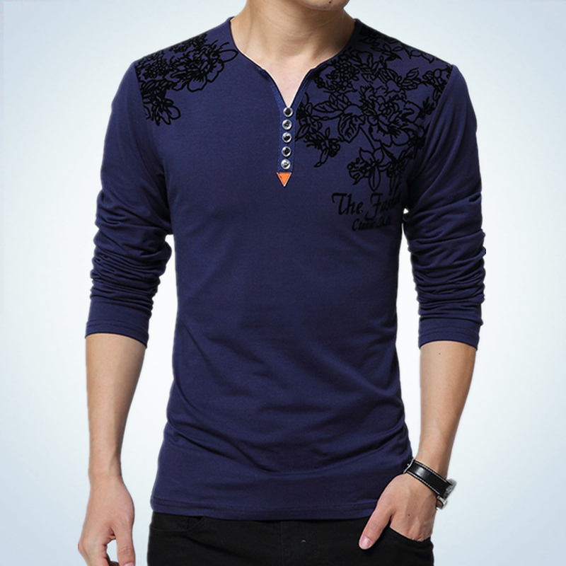 国潮印花纯棉t恤长短袖可选择