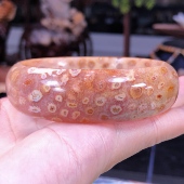 一博珊瑚玉天然手镯水晶时尚 项饰品2023年轻少女新款 婚礼精品