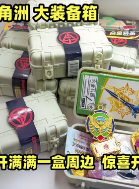 大号空投箱三角洲武器挂件盲盒装备箱可开合大红游戏周边盒子