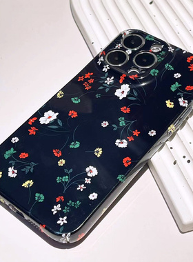 巷午 温柔碎花适用于苹果14华为mate50/p60nova11荣耀x40ioppofindx6小米13红米note12手机亮面硬壳vivos16e
