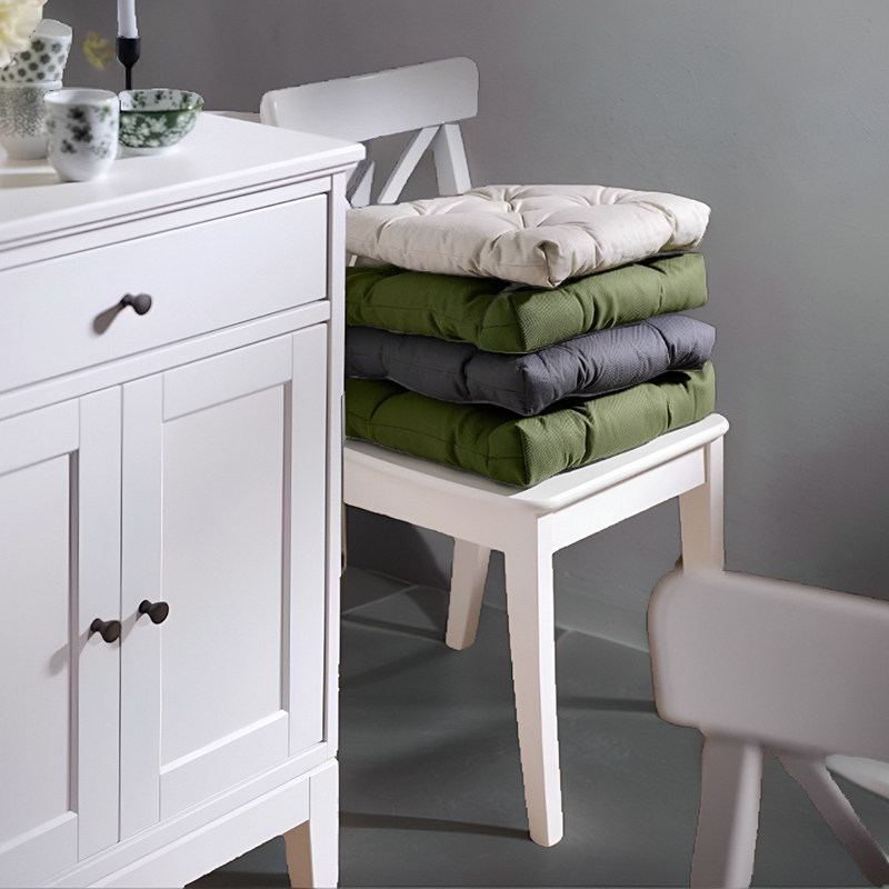 纯棉餐椅坐垫加厚梯形办公学习久坐透气双面可用椅垫可以定做尺寸,居家布艺,椅垫,淘宝优惠券,粉丝福利购,淘宝优惠卷