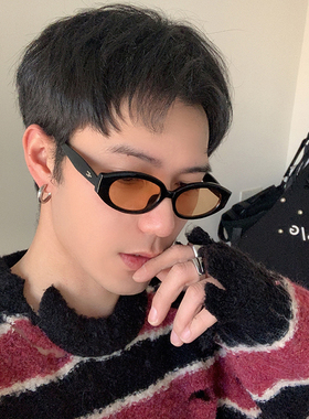 ALASYA复古小框方圆脸欧美墨镜高级感遮阳拍照网红太阳眼镜