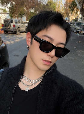 猫眼大框联名款复古老钱风墨镜