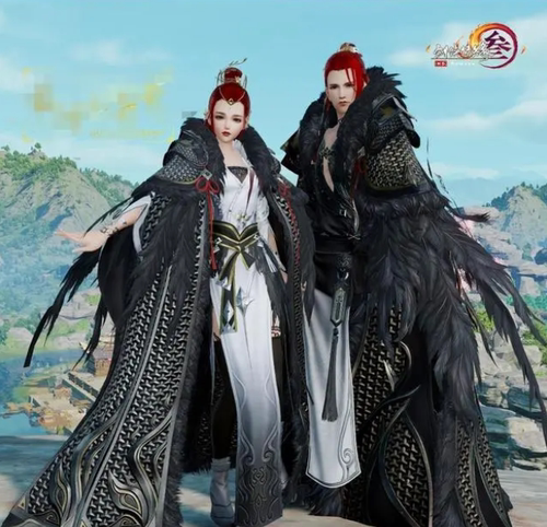 剑网3剑三外观 盘龙凤舞 九阙天影礼盒 红黑盒子