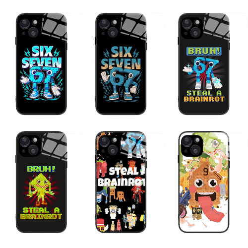 适用iPhone15保护套游戏67 steal a brainrot14小米华为mate60荣耀magic5华为三星s24S23苹果17promax手机壳