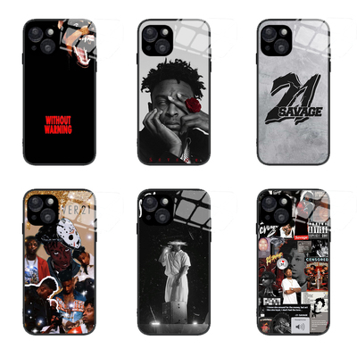 适用iPhone15保护套新专辑嘻哈i am i was说唱21 Savage14小米华为mate60荣耀华为三星s24S23苹果17pro手机壳
