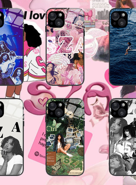 适用iPhone15保护套SZA索拉娜欧美歌手洛维R&B布鲁斯14华为mate60荣耀magic5华为三星s24苹果16promax手机壳