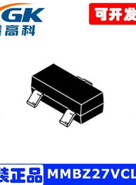 MMBZ27VCLT1G贴片27C原15D装1A-22V-TVS二极管SOT-23MMBZ15VDLT1G