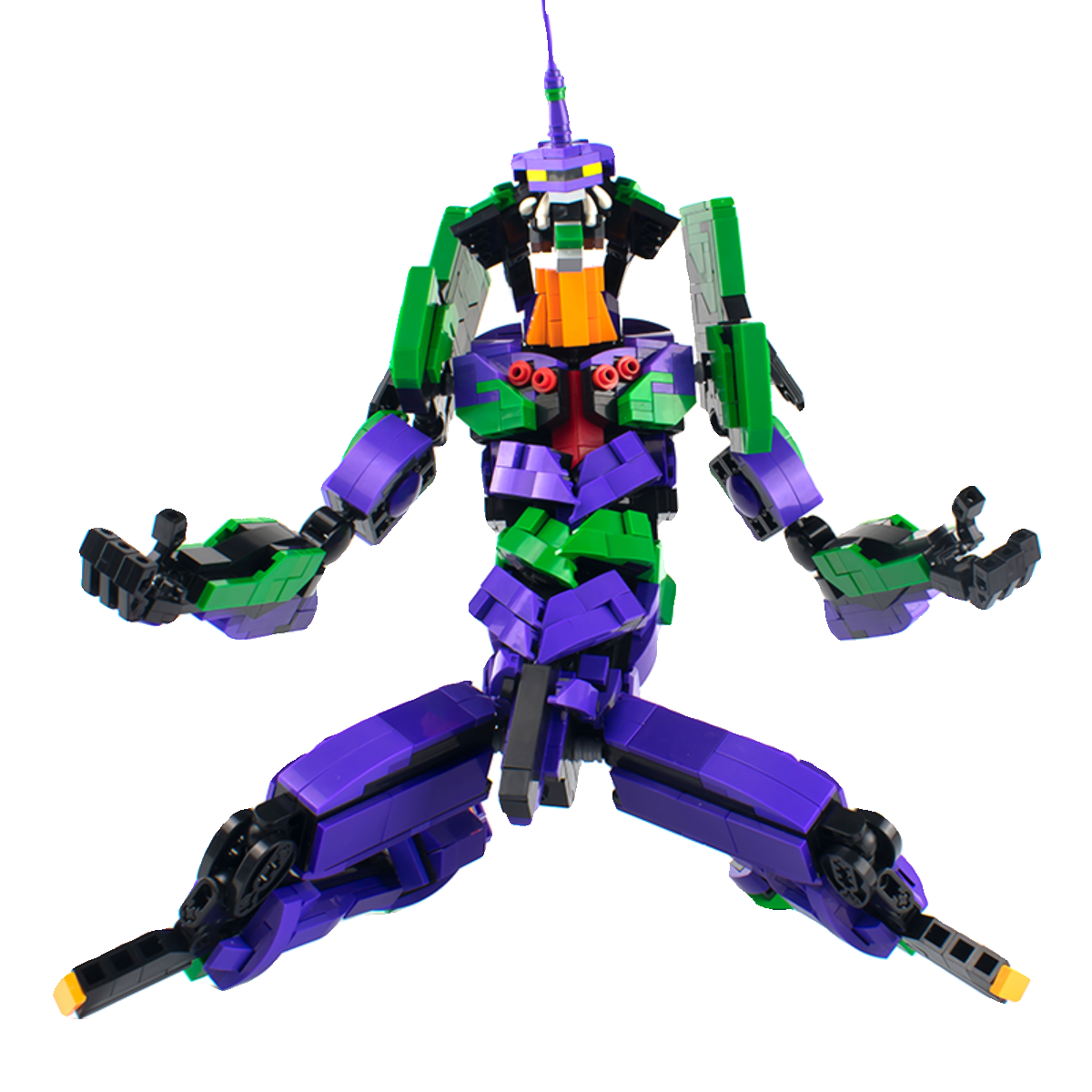 机甲积木可载人机甲积木