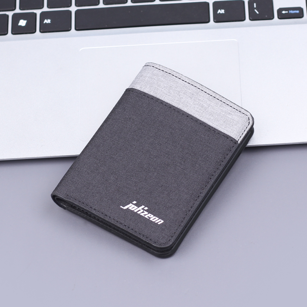 jolizeon帆布竖款钱包5卡位