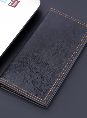 长钱包卡包一体包男多卡位轻奢长款潮牌时尚男式软皮男士钱夹简约
